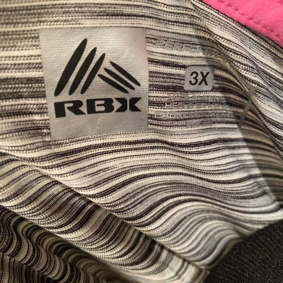 RBX Tops Rbx Gray Black Long Sleeve Athletic Performance Shirt